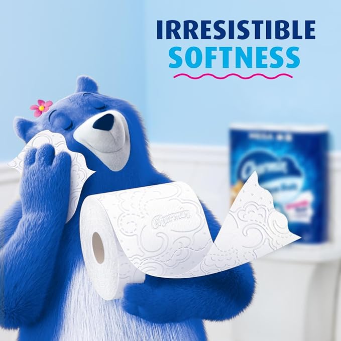 Charmin Ultra Soft Toilet Paper 6 Mega Rolls = 24 Regular Rolls