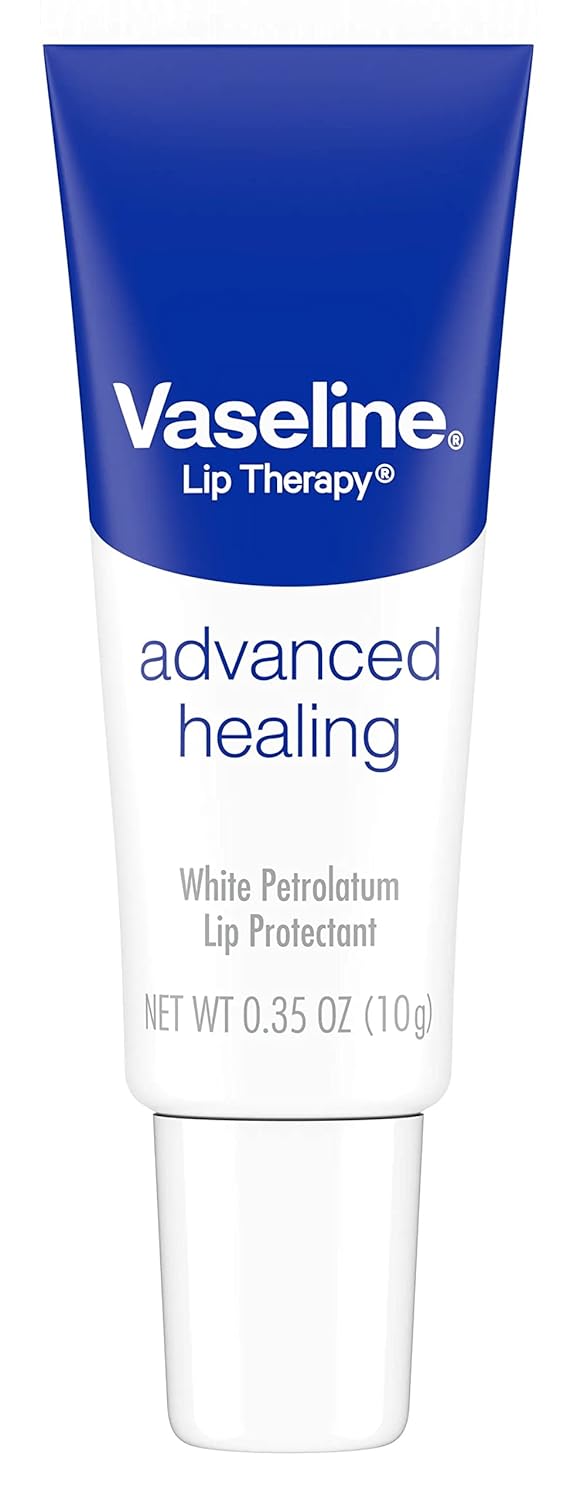 Vaseline Lip Therapy Petroleum Jelly Advanced -- 0.35 oz Each / Pack of 3